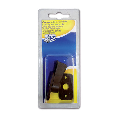 Ferma porta scuderia marrone - blister