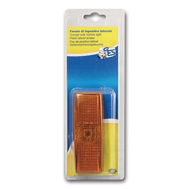 Luce ingombro arancio rettangalore