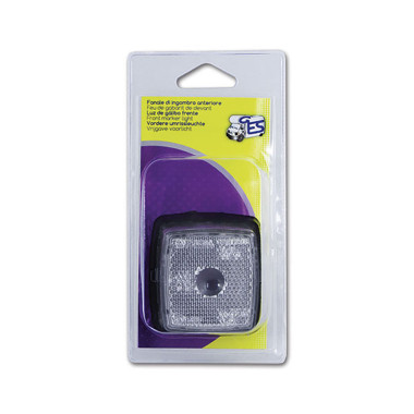 Luce ingombro anteriore quadrata blister