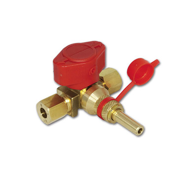 Rubinetto a T Ø 8 mm con attacco rapido