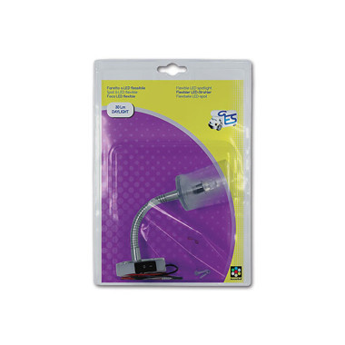 Faretto 1 LED - luce bianca fredda / blister
