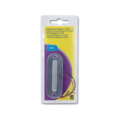 Segnapasso Elegance 3 LED blu - blister