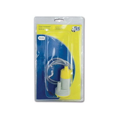 Pompa immersione portagomma senza valvola • 12 L/min • blister