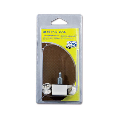 Kit mini Push-lock bianco - blister