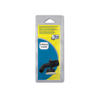 Kit raccordo curvo maschio • F 3/8" • D Ø 10 mm • blister