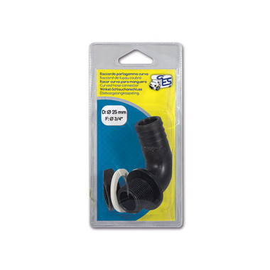 Kit raccordo curvo maschio • F 3/4" • D Ø 25 mm • blister