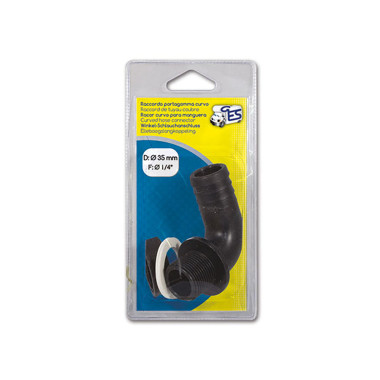 Kit raccordo curvo maschio • F 1"1/4 • D Ø 35 mm • blister