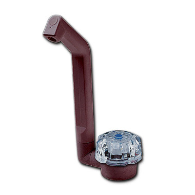 Rubinetto De Luxe marrone • Ø 20 mm