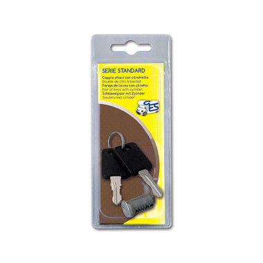 Kit cilindro più coppia chiavi - blister