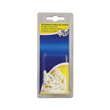 Gancio nylon collo oca x tendine - 20 pz