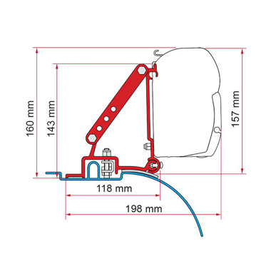 Kit Ducato / Jumper / Boxer High Roof