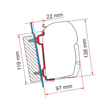 Kit Transit / Crafter / Sprinter High Roof