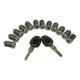 Kit 12 Cilindri/1 Coppia Chiavi New System da F8001 a F8050 Fap