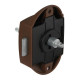 Serratura Push-Lock Bagno Marrone